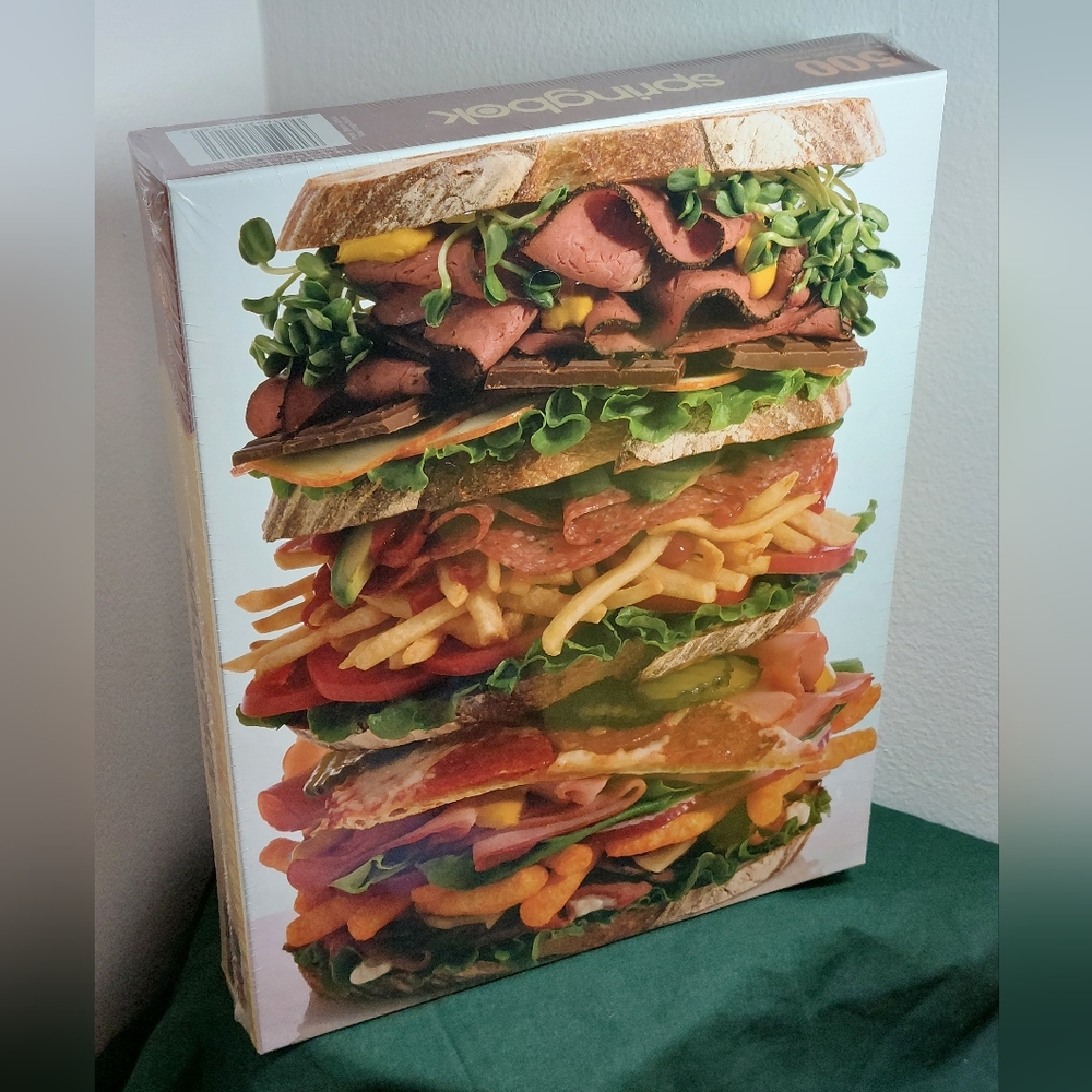 Springbok Snack Stack 500- Piece Jigsaw Puzzle 2004 New/Sealed - Picture 4 of 9
